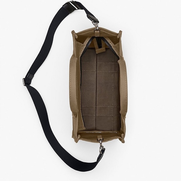 Marc Jacobs Slate Green Canvas Medium The Tote Bag - Picture 6 of 15